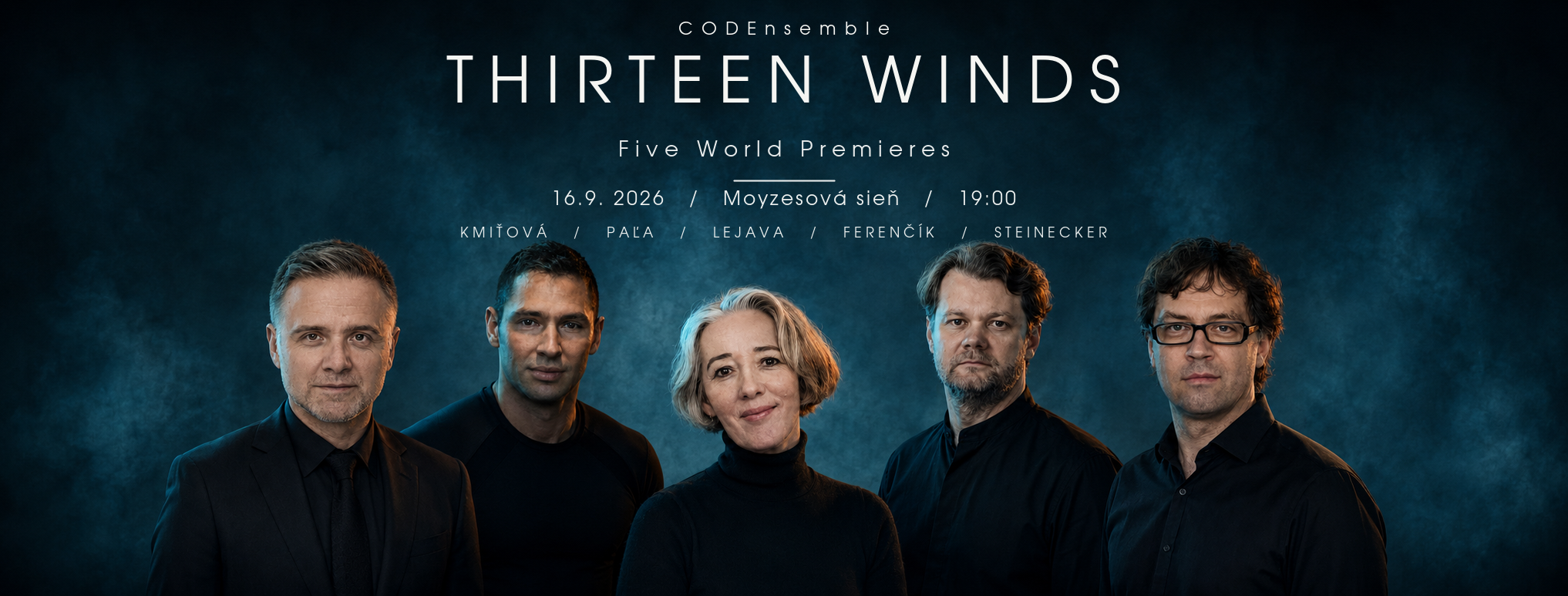 THIRTEEN WINDS — Five World Premieres